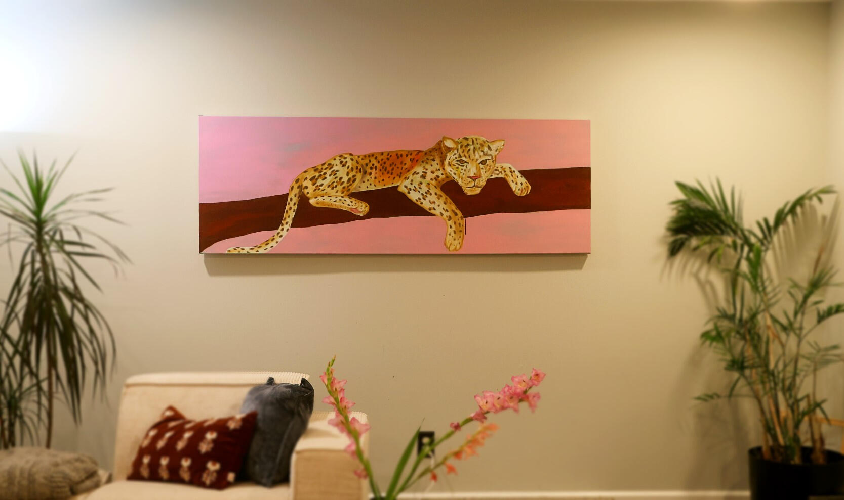Laying still, Oil and Acrylic on Canvas, 72 inch x 25 inch, 2026