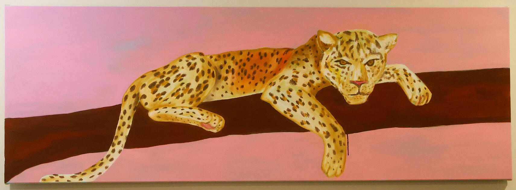 Laying still, Oil and Acrylic on Canvas, 72 inch x 25 inch, 2026